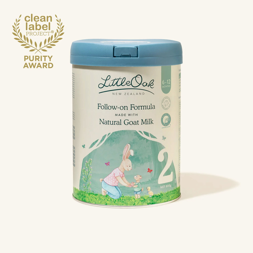 Natural Goat Milk Follow-on Formula with Olive Oil 28oz Tin – The