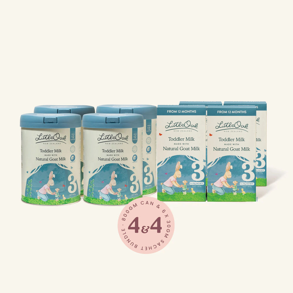Natural Goat Milk Follow-on Formula with Olive Oil 28oz Tin – The